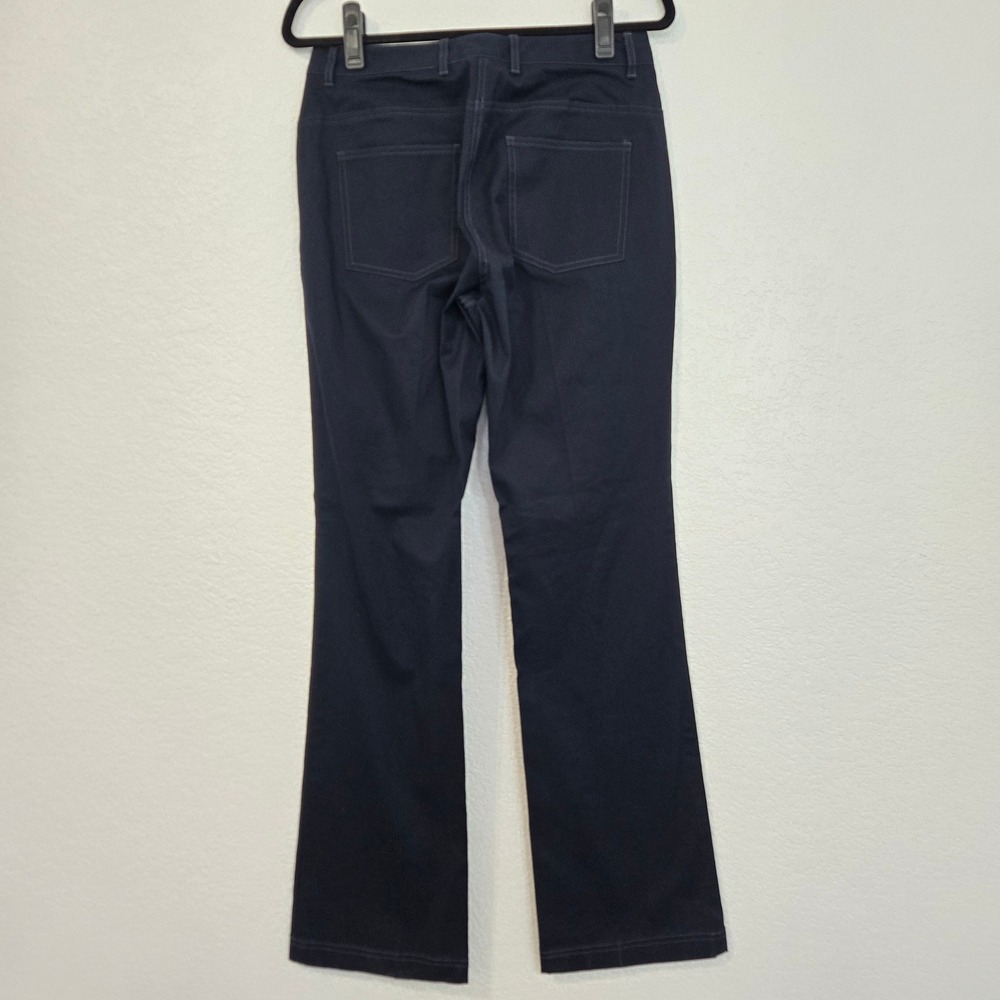 Faconnable Womens Size 6 Dark Wash Bootcut Jeans Pants Cotton Spandex - Picture 4 of 6